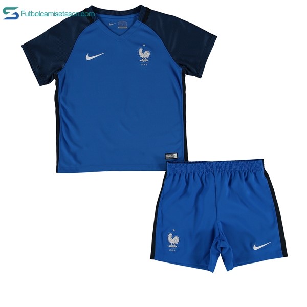 Camiseta Francia Niños 1ª 2016